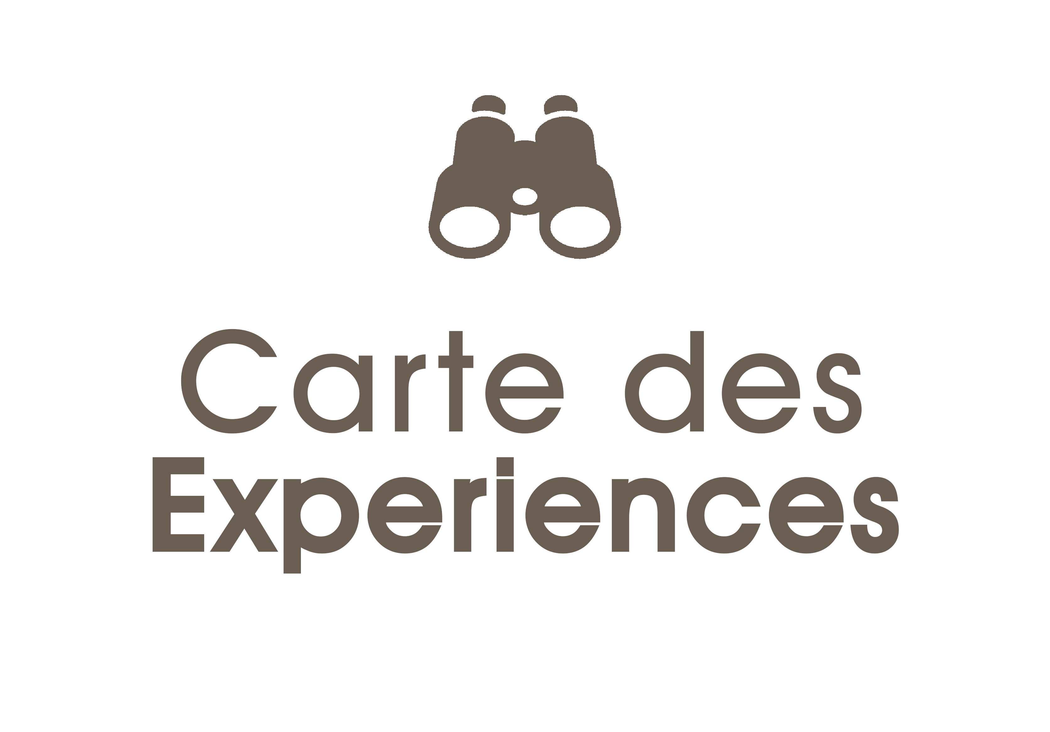 carte des experiences